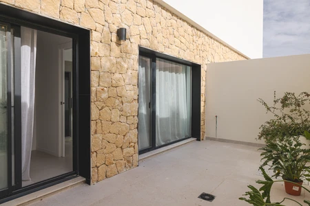 Modern Stone Patio