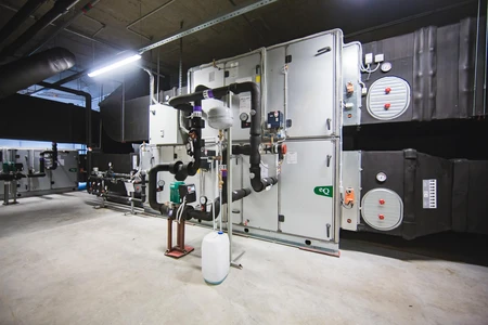 Industrial Machinery Room