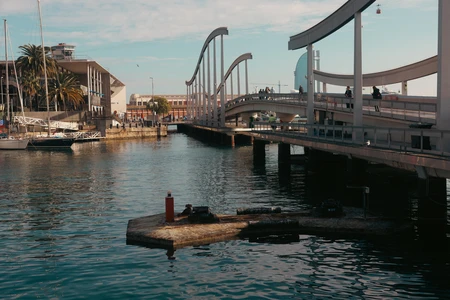 Scenic Waterfront Bridge