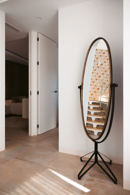 Contemporary Interior with Mirror