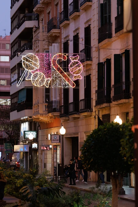 Festive Street Lights
