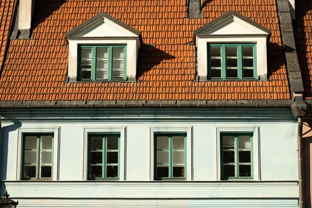 Charming Rooftop Architecture