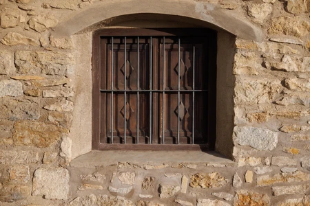 Rustic Stone Window