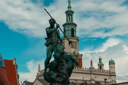 Historic Monument Against Blue Sky