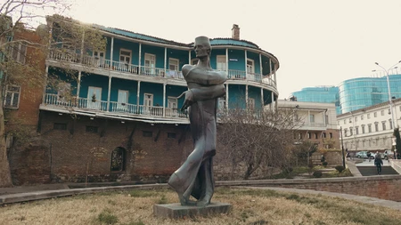 Historic Statue and Architecture