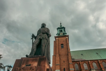 Historic Cathedral and Statue