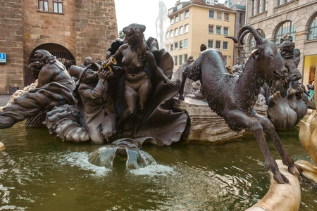 Historic Fountain Sculpture