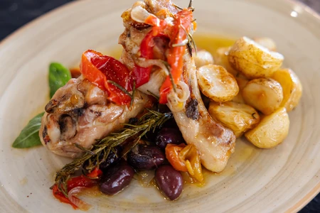 Delicious Roast Chicken with Vegetables