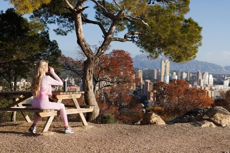 Scenic City View and Relaxation