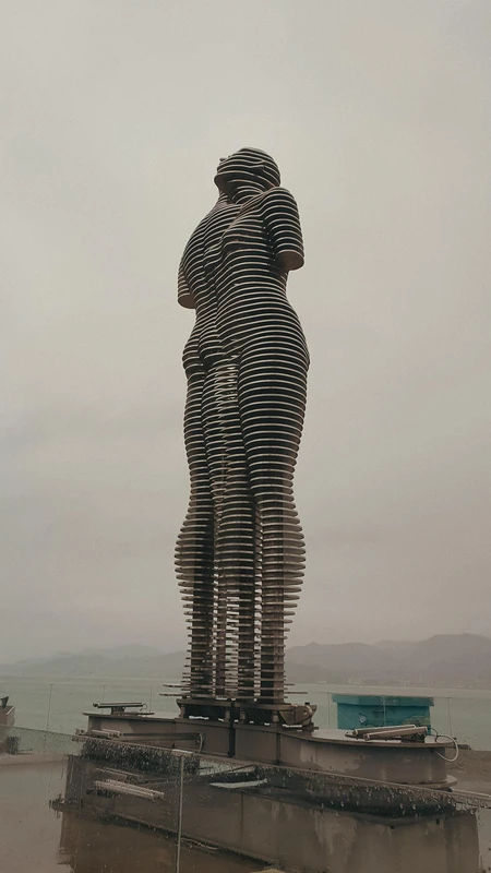 Modern Art Sculpture by the Sea