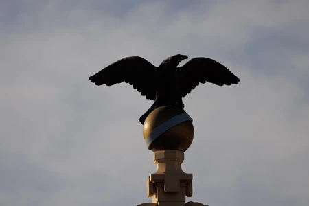 Eagle Statue Silhouette