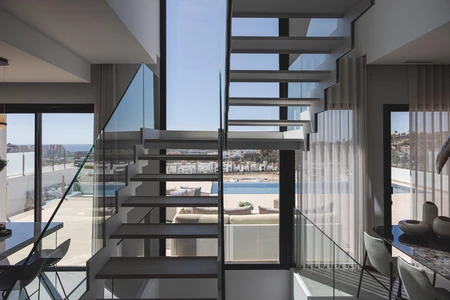 Modern Interior with Sea View
