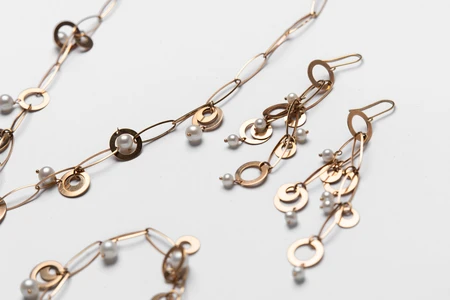 Elegant Gold Jewelry Set