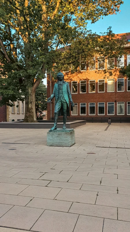 Statue in Urban Square