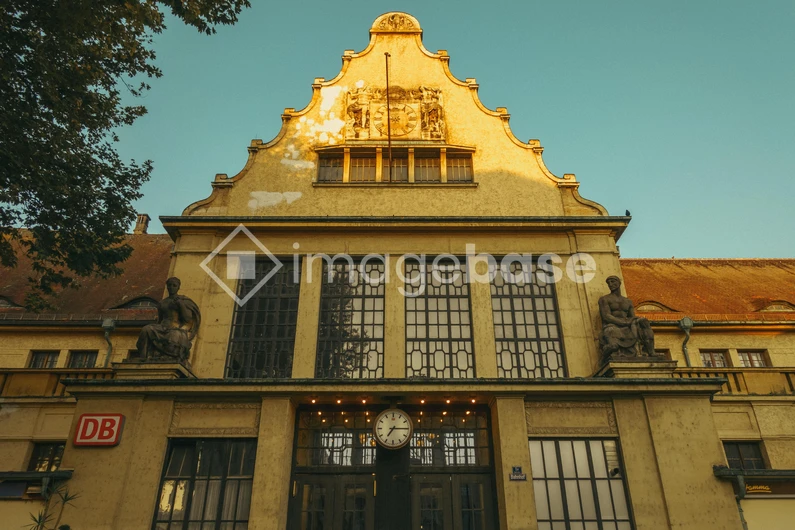 Historic Train Station Facade