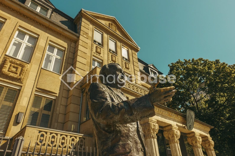 Historic Building and Statue
