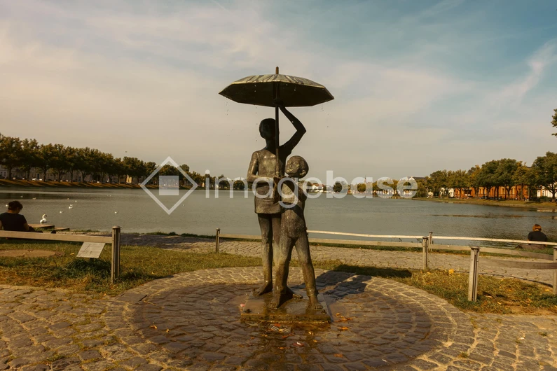 Statue by the Lake