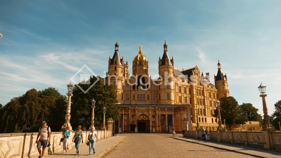 Majestic Castle in Daylight