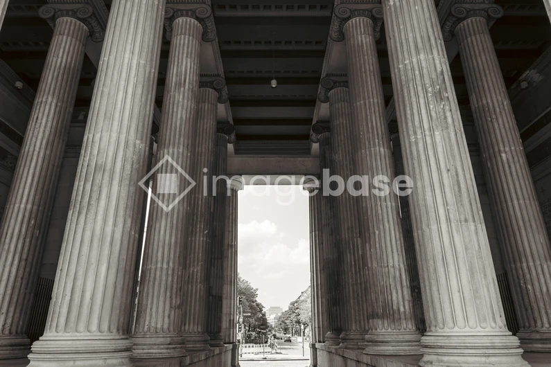 Historic Column Passage