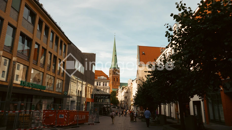 Historic Urban Street Scene