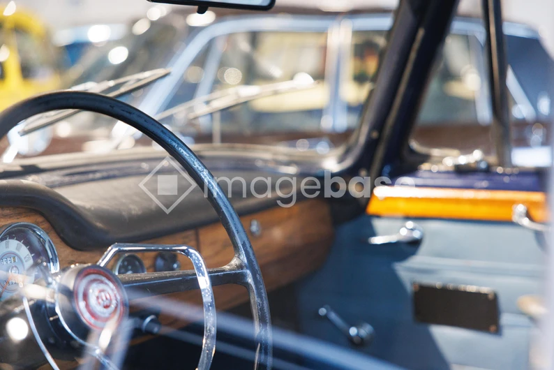 Vintage Car Interior