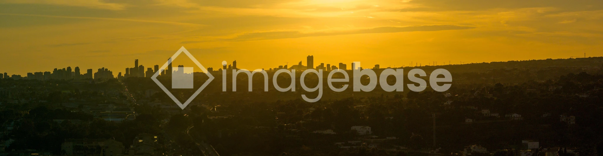 Cityscape at Sunset