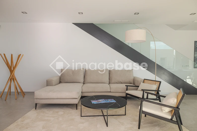 Modern Minimalist Living Room