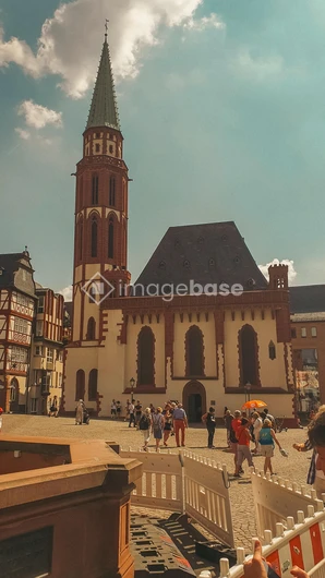 Historic Church in City Square