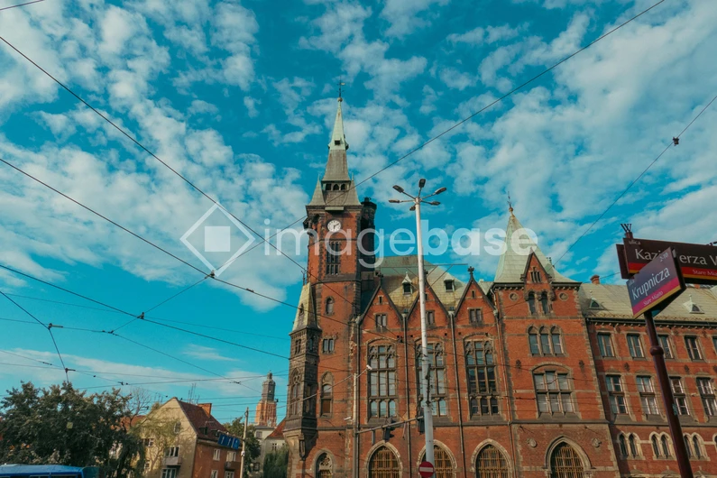 Historical Architecture Under a Blue Sky