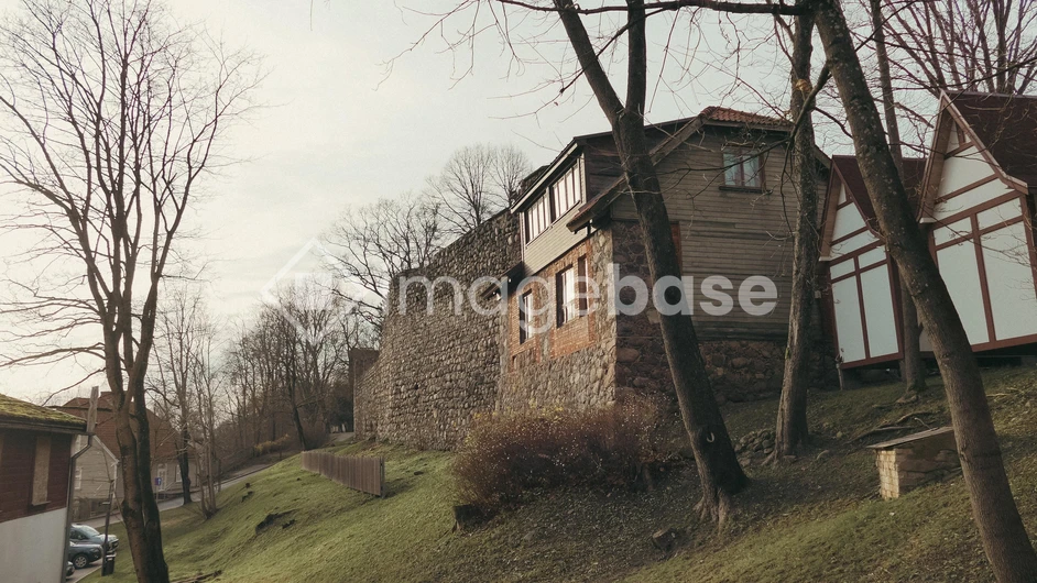 Historic Architecture on a Hillside