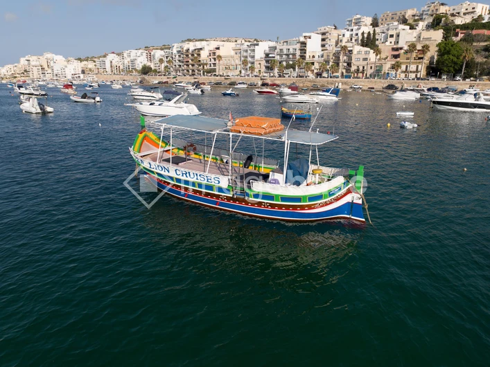 Scenic Coastal Boat View