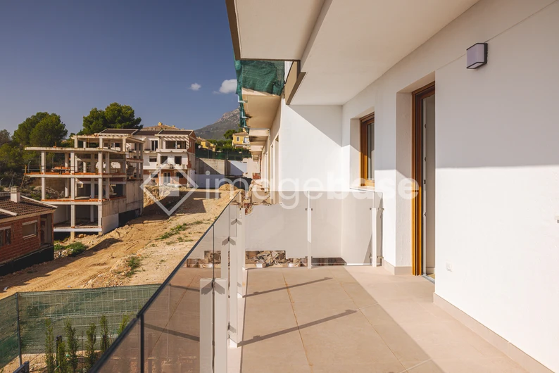 Modern Balcony View
