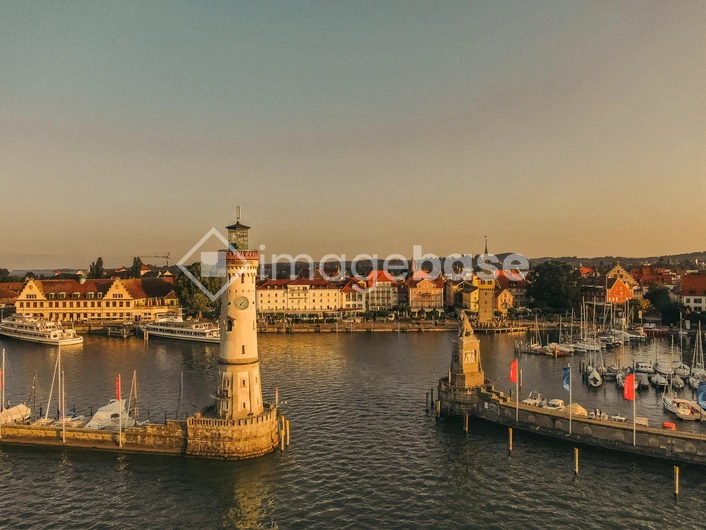 Harbor at Sunset