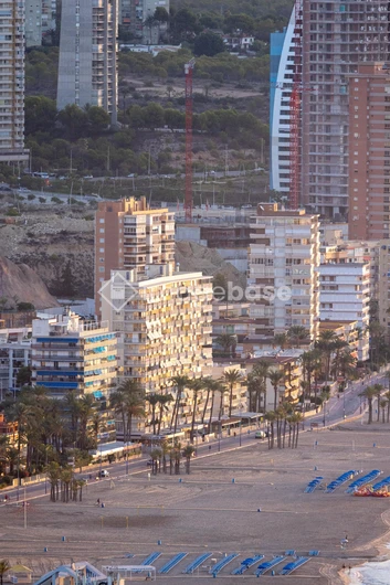 Beachfront Urban Landscape