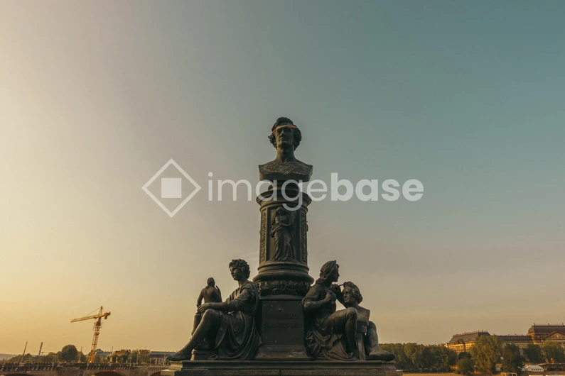 Monument at Sunset