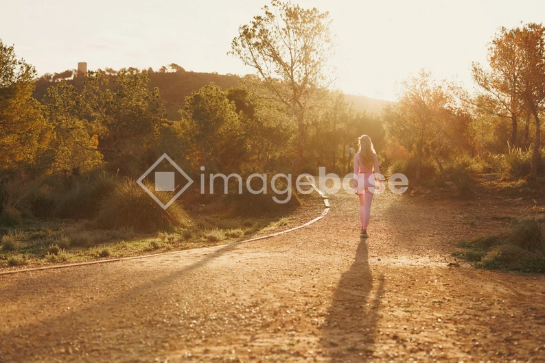 Sunset Walk in Nature