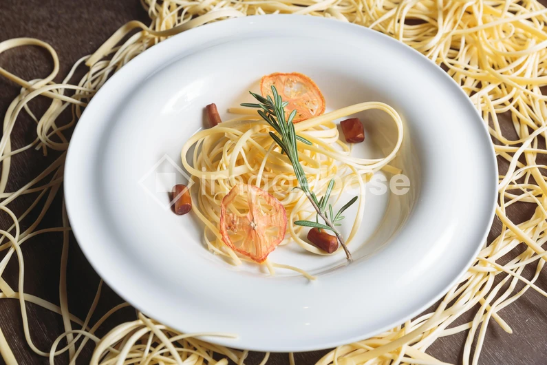 Minimalist Pasta Dish