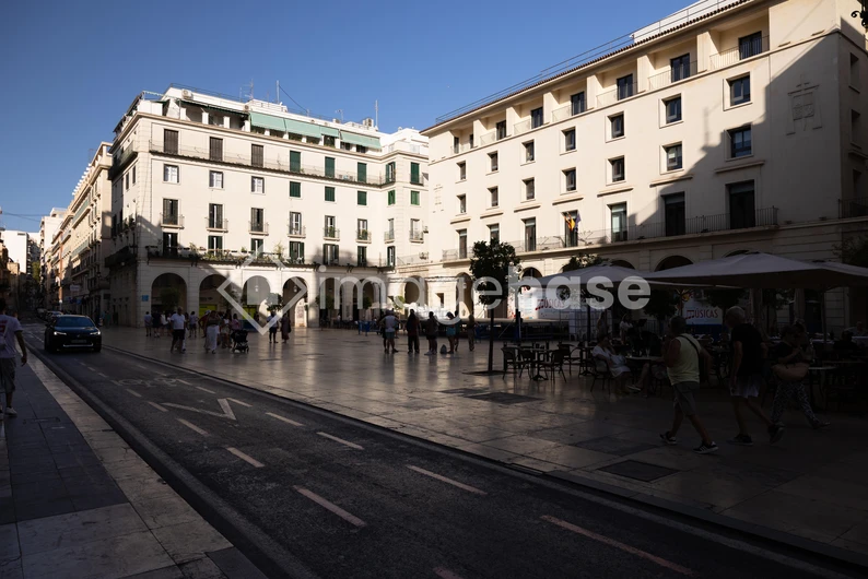 Sunlit City Square