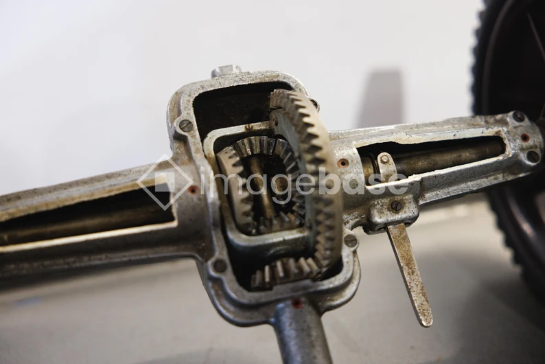 Close-up of Machine Gears