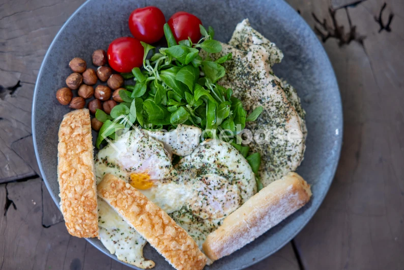 Hearty Breakfast Dish