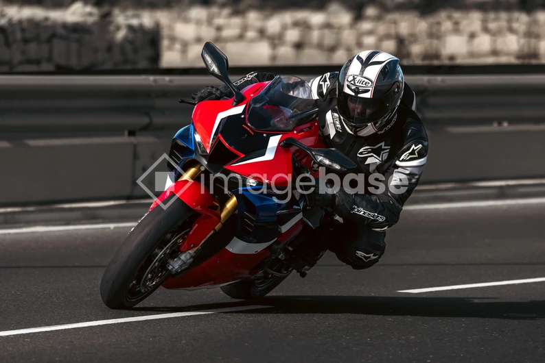 High-Speed Motorcycle Racing