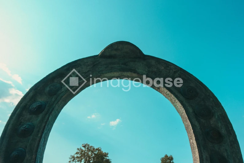 Abstract Archway Structure