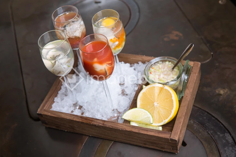 Exquisite Cocktail Presentation