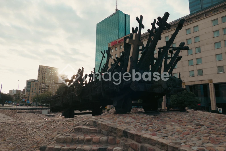 Monument in Urban Setting