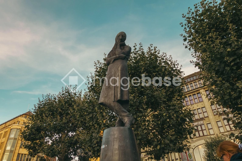 Sculpture in Urban Setting
