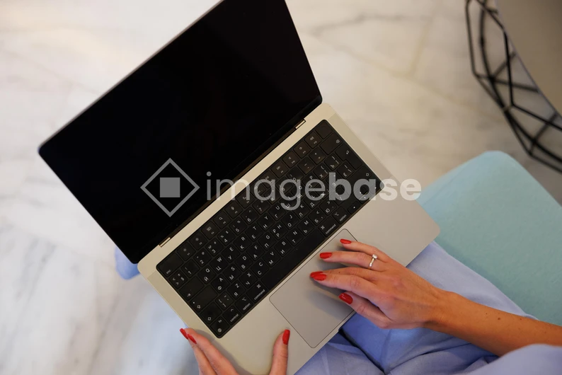 Working with Laptop