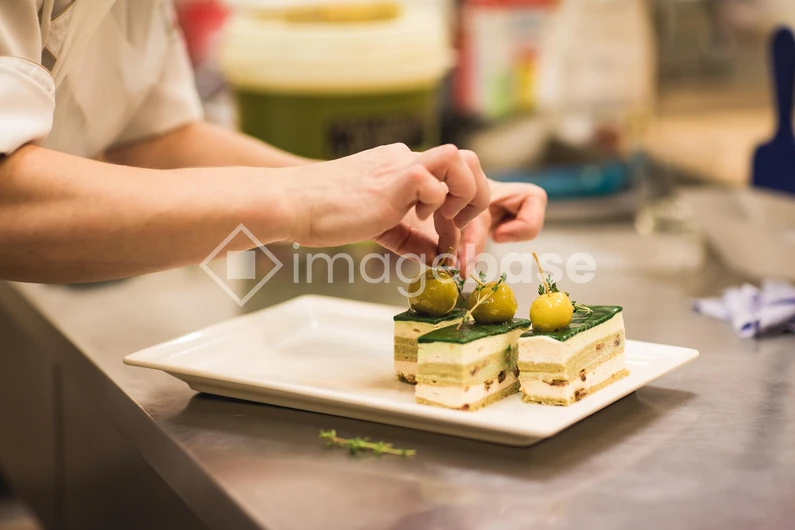 Gourmet Dessert Preparation
