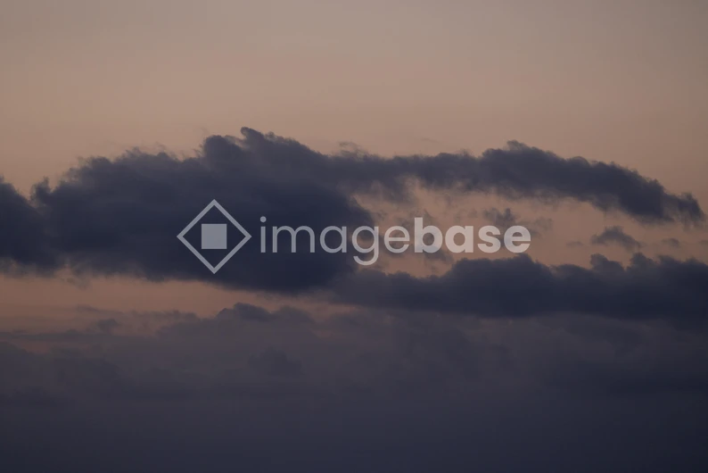 Serene Evening Sky