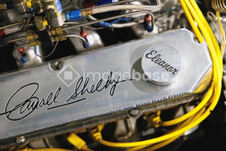 Car Engine Close-up