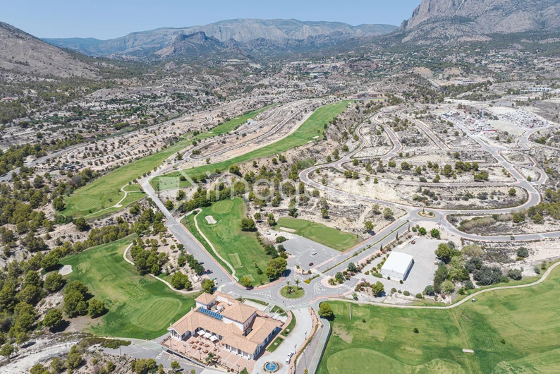Scenic Aerial View of Hilly Landscape